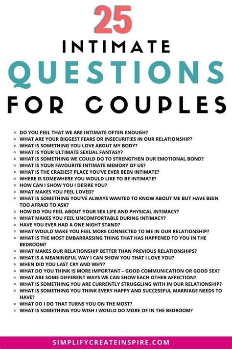 sex questions for couples quizlet